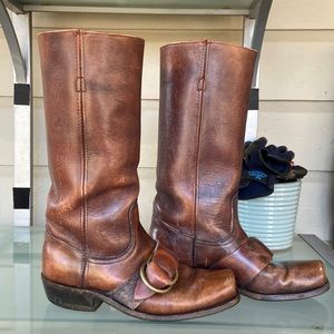 On Hold For Theresa. Extremely Rare Truly Vintage Frye Black Labels.